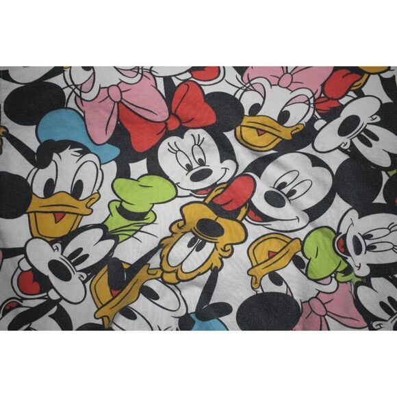 Vintage Disney Mickey & Friends All-Over Print Sweatshirt - Size M (Youth 7-9, F - Picture 4 of 8